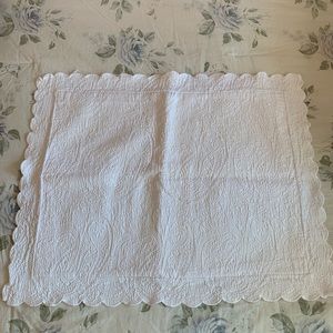 Vintage quilted sham